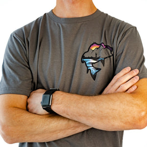 SunSet Pocket Print T-Shirt