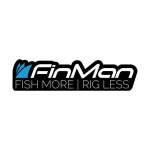 FISH MORE | RIG LESS - FinMan Sticker Decal